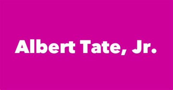 Albert Tate Jr. biografía, edad, altura, esposo, net worth, familia