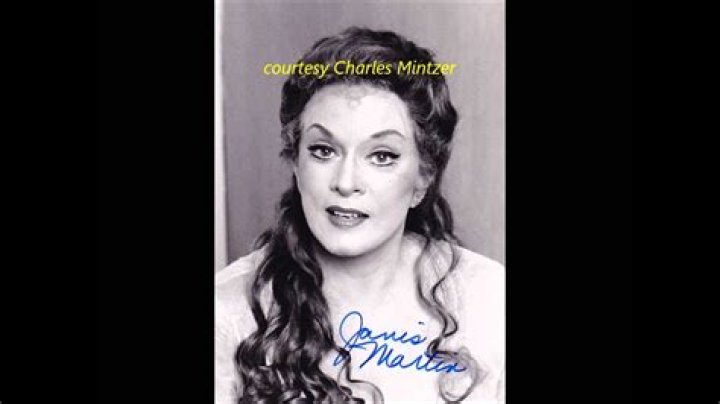 Janis Martin (soprano) Biography, Age, Height, Wife, Net Worth and Family
