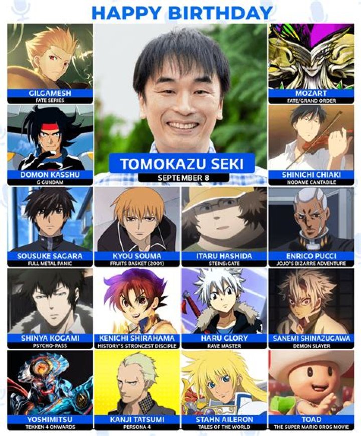 Tomokazu Seki Biography, Age, Height, Wife, Net Worth, Family